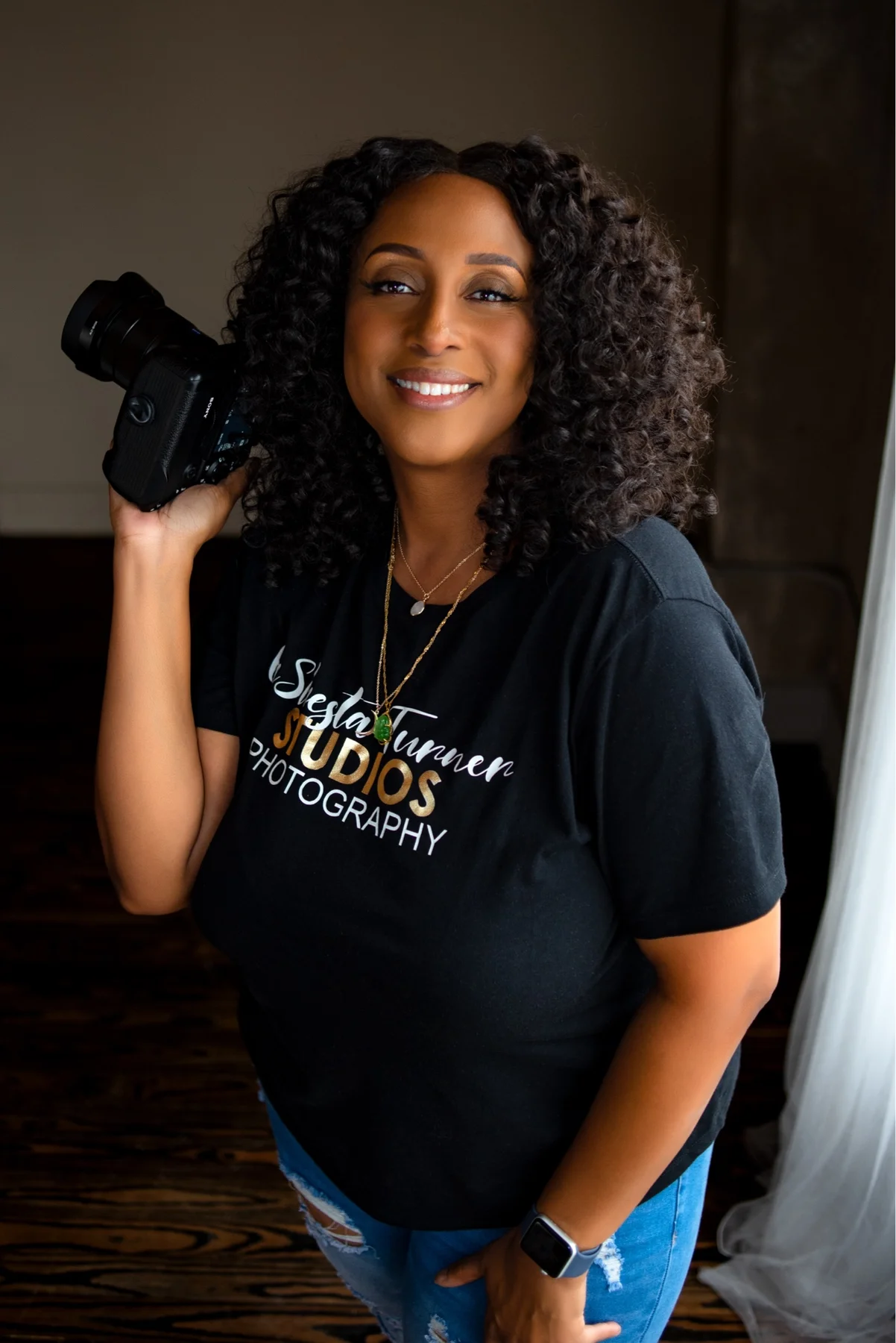 LaShesta behind the camera